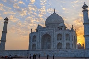 Fra Jaipur: Taj Mahal samme dag, guidet tur med bil