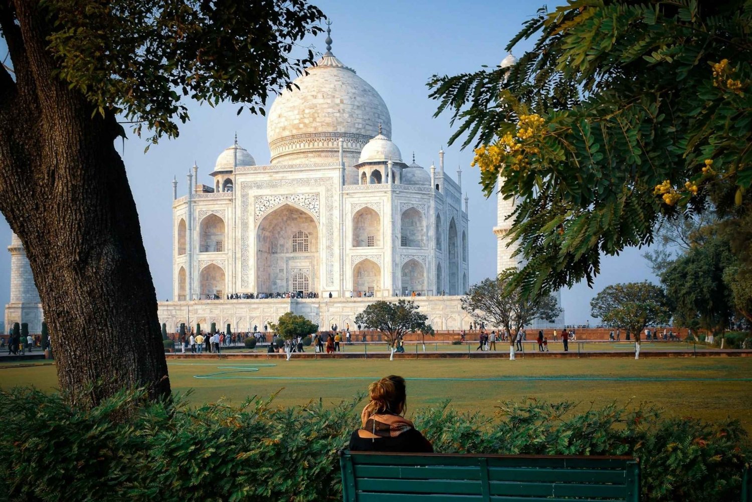 From Jaipur: Sunrise Taj Mahal & Agra Fort Private Day Trip