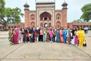 Fra Jaipur: Taj Mahal, Agra Fort, Baby Taj Dagstur i bil