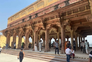 Fra Jaipur: Taj Mahal, Agra Fort, Baby Taj Dagstur i bil