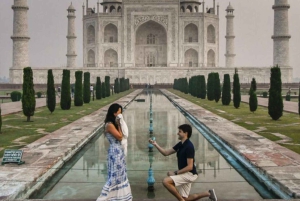 Da Jaipur: tour del Taj Mahal e del Forte di Agra con pranzo