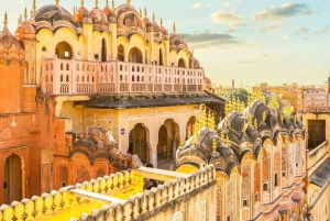 Z New Delhi: Jednodniowa wycieczka do Jaipuru pociągiem lub samochodem
