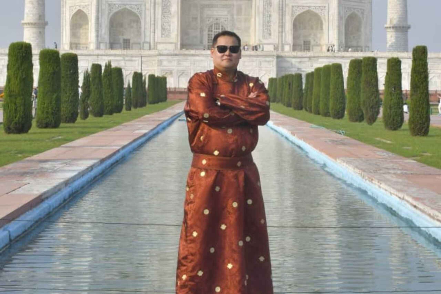 Vanuit New Delhi: Zonsopgang tour van Taj Mahal met Jaipur drop.