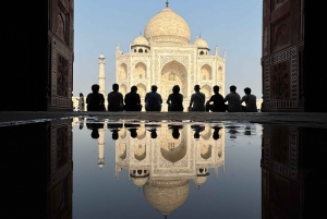 Из Нью-Дели: экскурсия на рассвете в Тадж-Махал с пересадкой в Джайпуре.