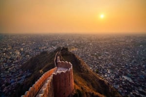 Wycieczka po mieście Jaipur na słoniu z przewodnikiem