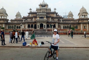 Jaipur: Guidet cykeltur om morgenen med madsmagning