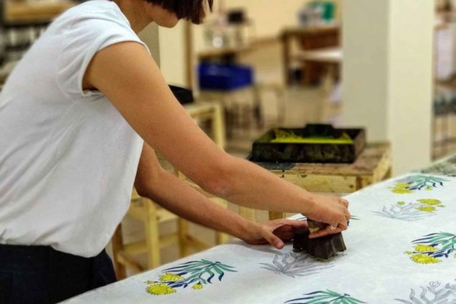 Hands-on Blockdruck Workshop