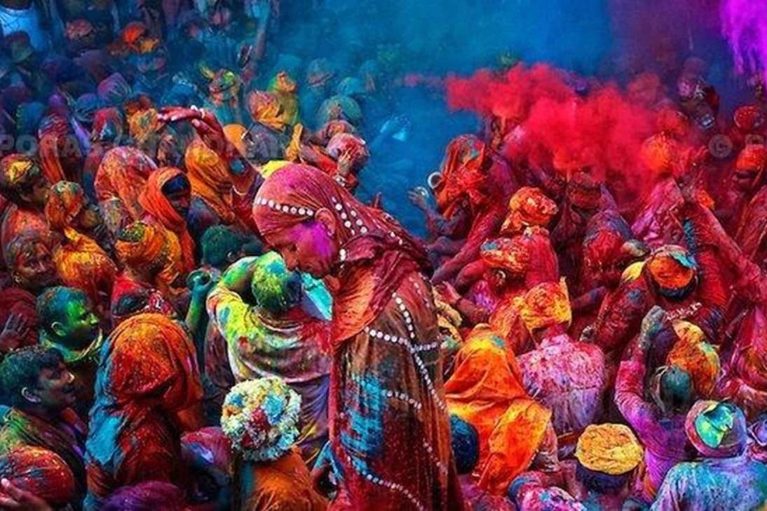 Celebrações de Holi em Jaipur: Uma experiência inesquecível.