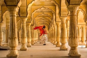 Jaipur: 2-daagse city sightseeingtour met taxi & gids