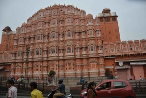 Jaipur: Tour di un giorno del Forte di Amber, del Palazzo della Città e dell'Hawa Mahal