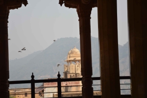 Jaipur: Tour di un giorno del Forte di Amber, del Palazzo della Città e dell'Hawa Mahal