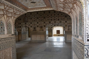 Jaipur: Tour di un giorno del Forte di Amber, del Palazzo della Città e dell'Hawa Mahal