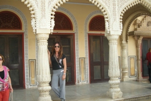 Jaipur: Tour di un giorno del Forte di Amber, del Palazzo della Città e dell'Hawa Mahal