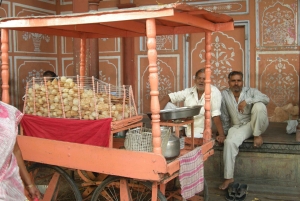 Jaipur: Tour di un giorno del Forte di Amber, del Palazzo della Città e dell'Hawa Mahal