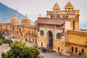 Jaipur: Amber Fort, Pałac Miejski i Hawa Mahal - prywatna wycieczka