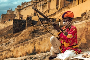 Jaipur: wandeltour met gids door het Amber Fort