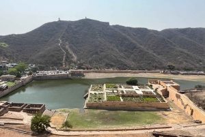 Jaipur: Tour privado del Fuerte Amber con ticket de entrada sin colas