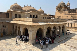 Jaipur: Tour privado del Fuerte Amber con ticket de entrada sin colas