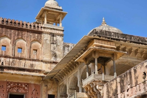 Jaipur: Amber Fort, Stepwell & Blind Love Temple Guided Tour