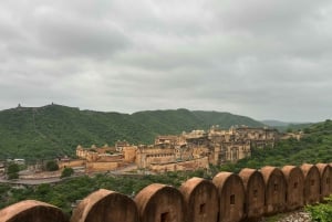 Jaipur : Visite guidée à vélo du patrimoine d'Amber avec petit-déjeuner