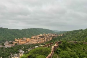 Jaipur : Visite guidée à vélo du patrimoine d'Amber avec petit-déjeuner