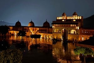 Jaipur: Madlavningskursus på tagterrassen på Amer Fort med middag
