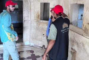 Jaipur: Madlavningskursus på tagterrassen på Amer Fort med middag