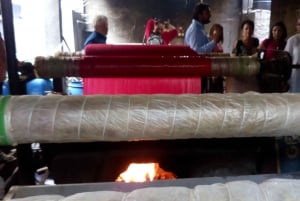 Джайпур: Мастерская печати на блоках Багру с местными ремесленниками