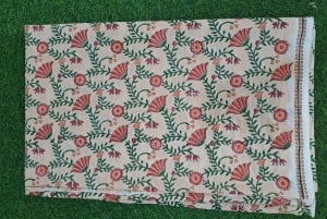 Джайпур: Мастерская печати на блоках Багру с местными ремесленниками