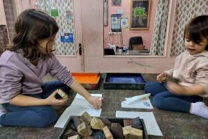 Jaipur: Oficina de impressão em blocos no coração do centro da cidade