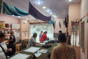 Jaipur: Oficina de impressão em blocos no coração do centro da cidade