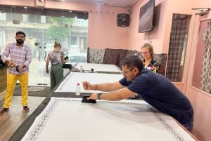 Jaipur: Oficina de impressão em blocos no coração do centro da cidade