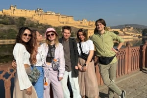 Jaipur : Visite d'une journée complète des points forts de la ville avec un guide touristique