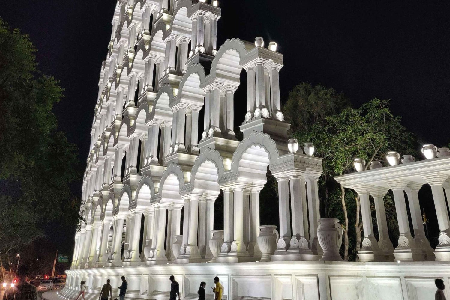 Jaipur: Tour nocturno de la ciudad con la Puerta Patrika y el té de Masala Chowk
