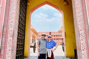 Jaipur: Stadtführung mit Elefanten-Interaktion