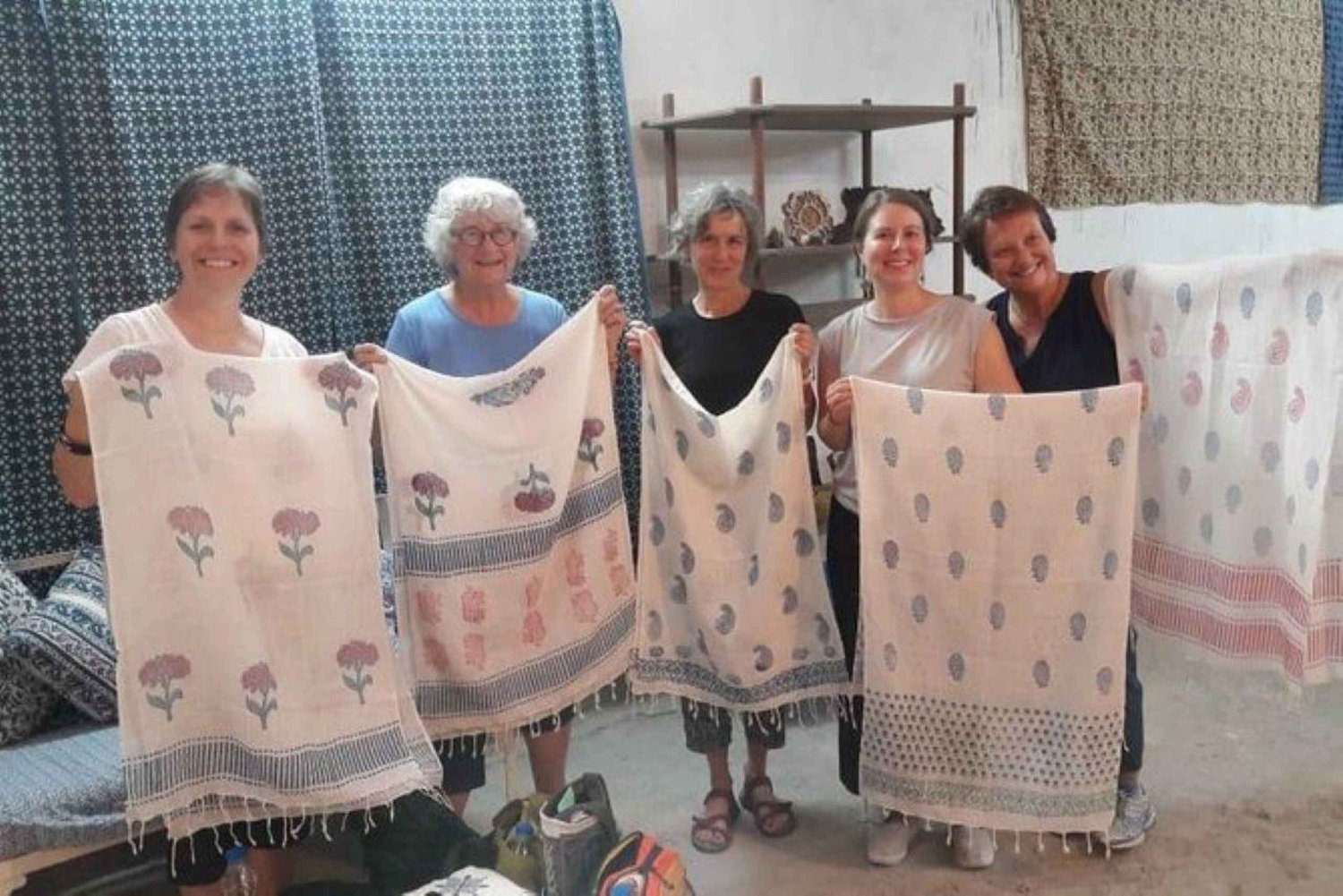 Jaipur: cloth engraving workshop tour with guide