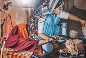 Jaipur: lezione di cucina a casa della famiglia ospitante per 3 ore