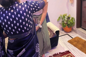 Jaipur: Clase de cocina en casa de la familia anfitriona durante 3 horas