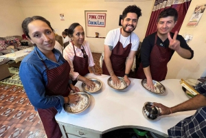 Jaipur: Madlavningskursus hos indisk familie med middag