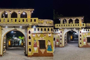 Jaipur: Kulturell kveldstur med middag på Chokhi Dhani