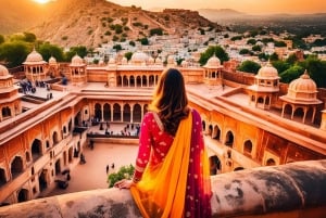 Desde Nueva Delhi: Excursión de un día a Jaipur en tren o en coche