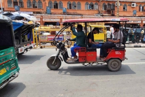 Jaipur : visite en e-rickshaw + visite à pied + visite culinaire