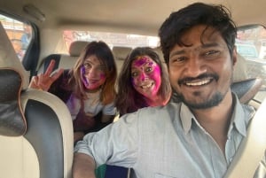 Dżajpur: prywatna wycieczka po mieście z Fortem Amber, studnią schodkową i przewodnikiem