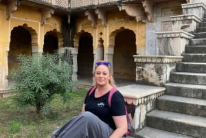 Dżajpur: prywatna wycieczka po mieście z Fortem Amber, studnią schodkową i przewodnikiem