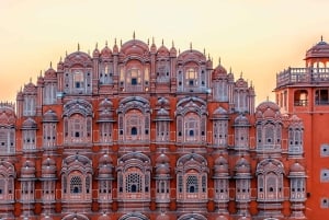 Jaipur: wycieczka całodniowa z przewodnikiem i lunchem (bufet)