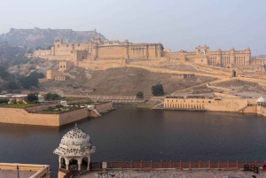 Jaipur : Visite d'une jounée touristique en voiture avec guide de la région