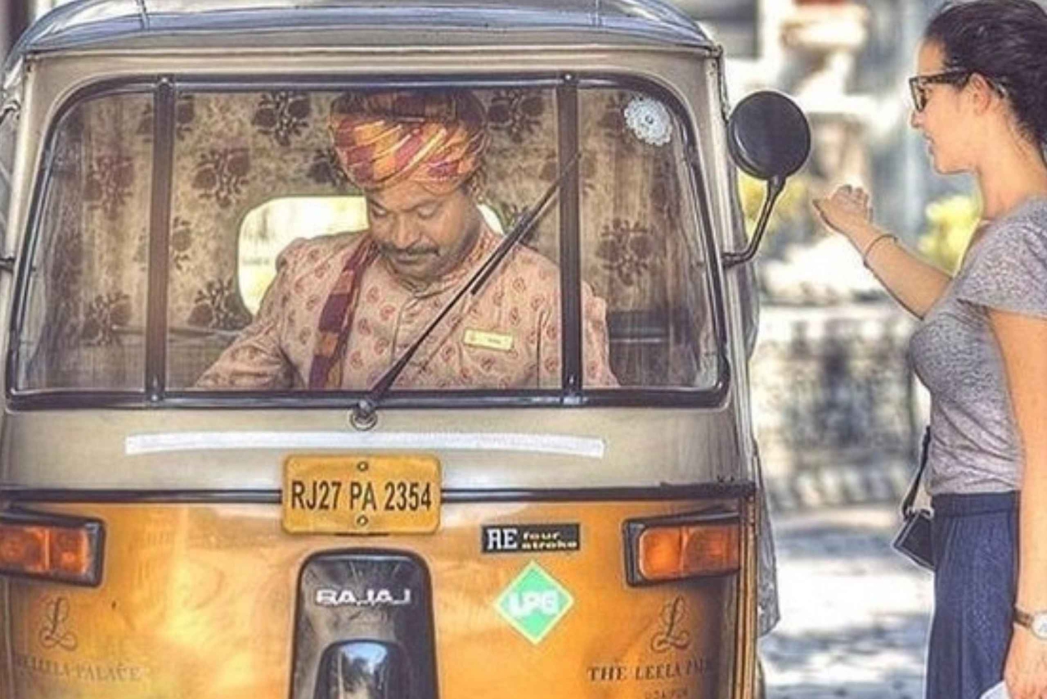 Jaipur: dagtour met airco-auto of tuk-tuk, inclusief ophalen