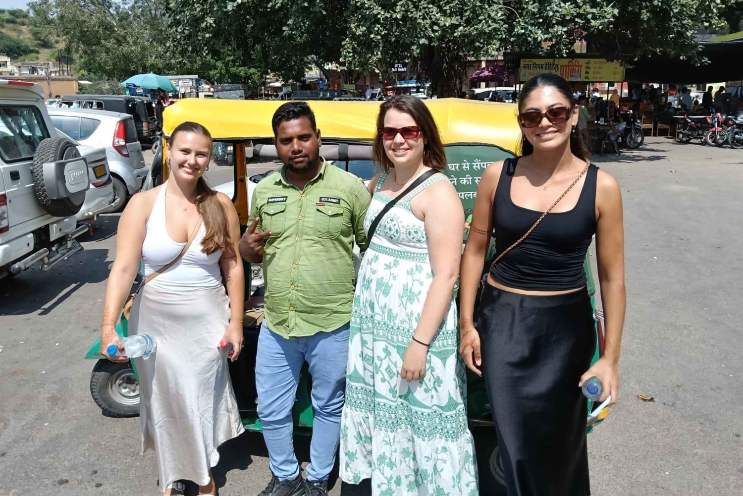 Jaipur: Heldagstur med Tuk-Tuk og sightseeingtur med abetemplet