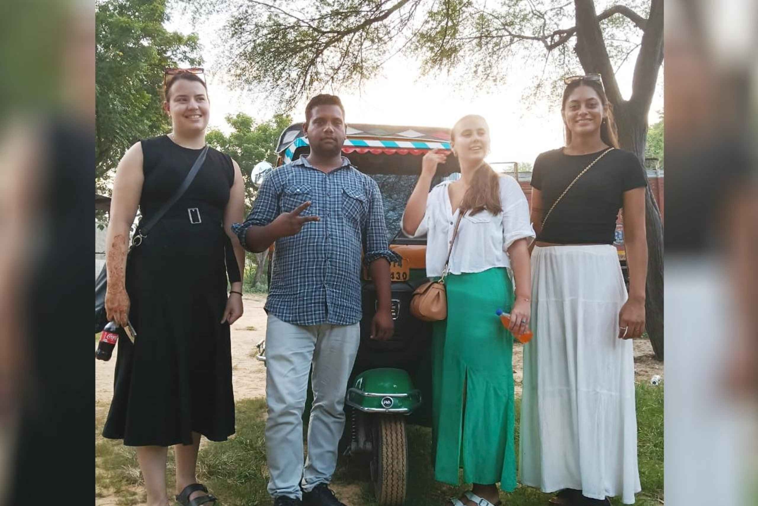 Jaipur: Heldagstur med Tuk-Tuk og sightseeingtur med abetemplet