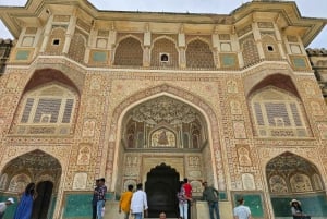 Jaipur: Hel- eller halvdagsutflykt guidad stadsvandring